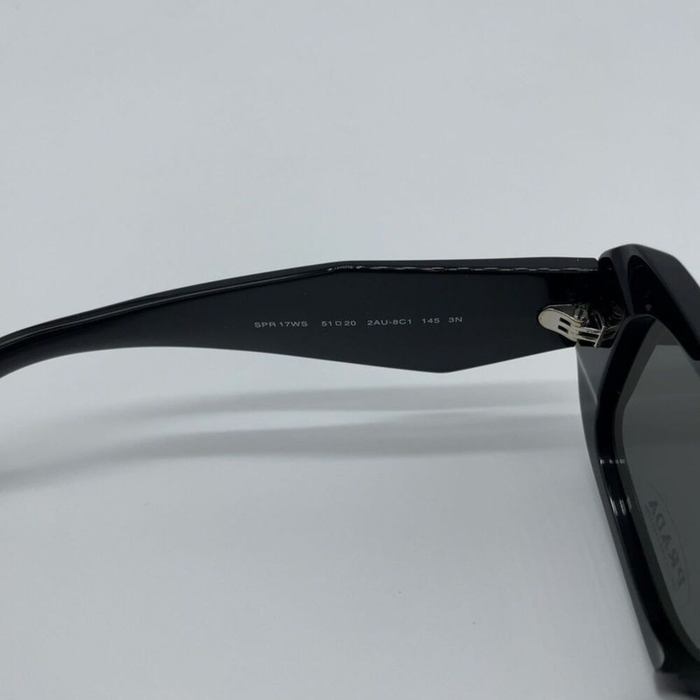 Prada Rectangular Mirrored Shades Black - image 4
